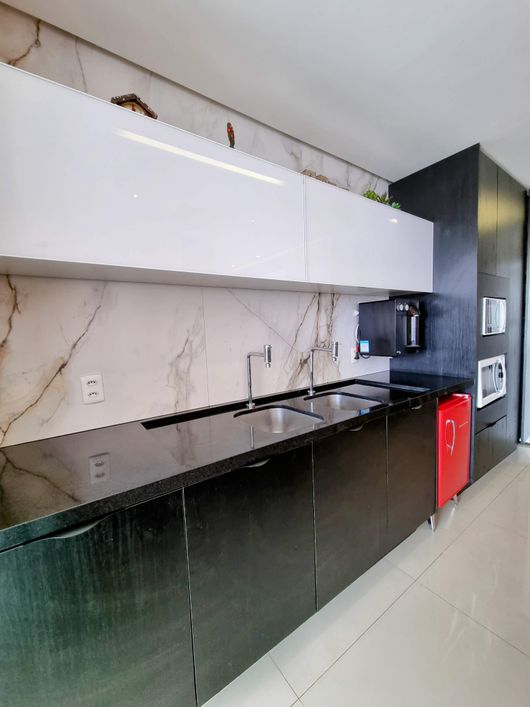 Apartamento mobiliado no edifício Cora Alto Bueno