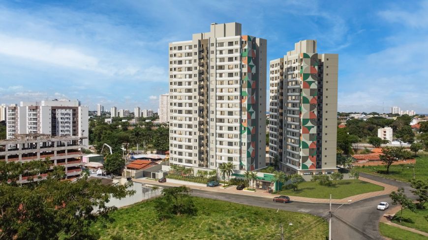 Imóvel para venda possui 55 metros quadrados com 2 quartos em Vila Rosa - Goiânia - GO