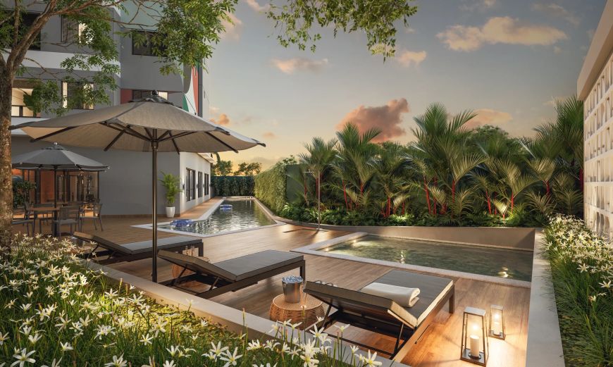 Imóvel para venda possui 55 metros quadrados com 2 quartos em Vila Rosa - Goiânia - GO
