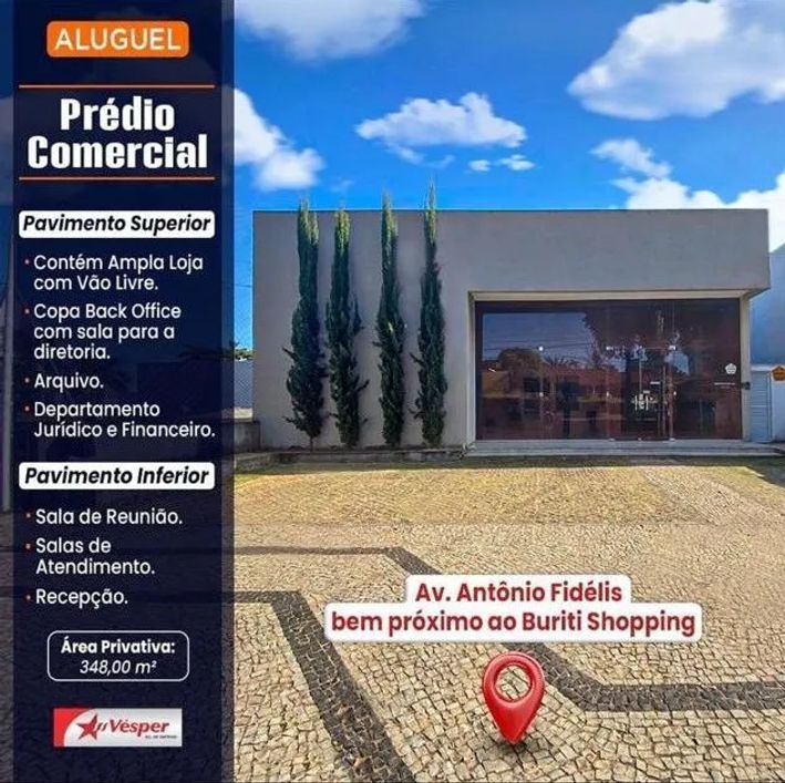 Prédio para alugar no bairro Parque Amazônia - Goiânia/GO