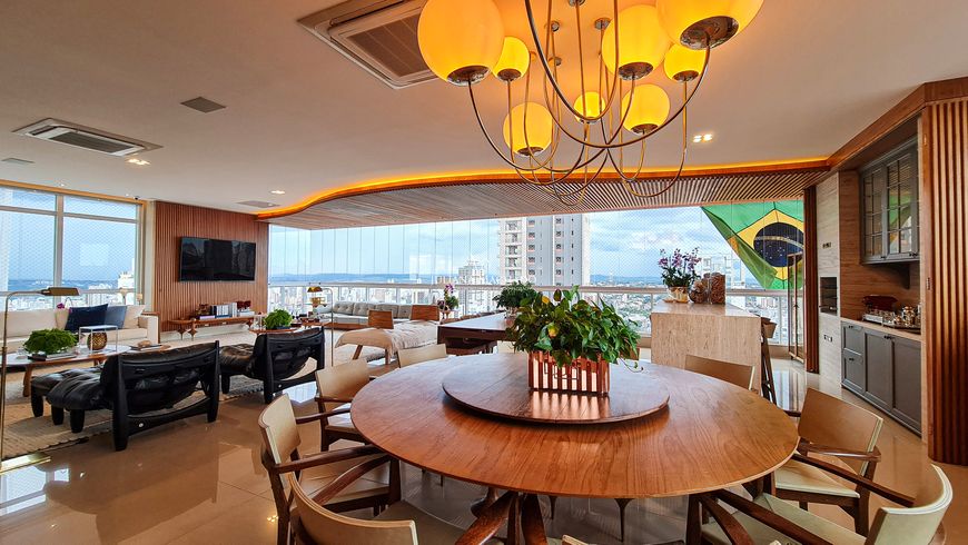 Apartamento para venda tem 360 m² 3 suítes no Setor Oeste - Goiânia - GO