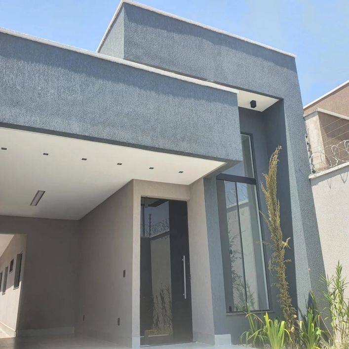 CASA NOVA ALTO PADRÃO 3 QUARTOS SUÍTE PORCELANATO ILUMINAÇÃO LED VARANDA GOURMET OPORTUNIDADE FINANC