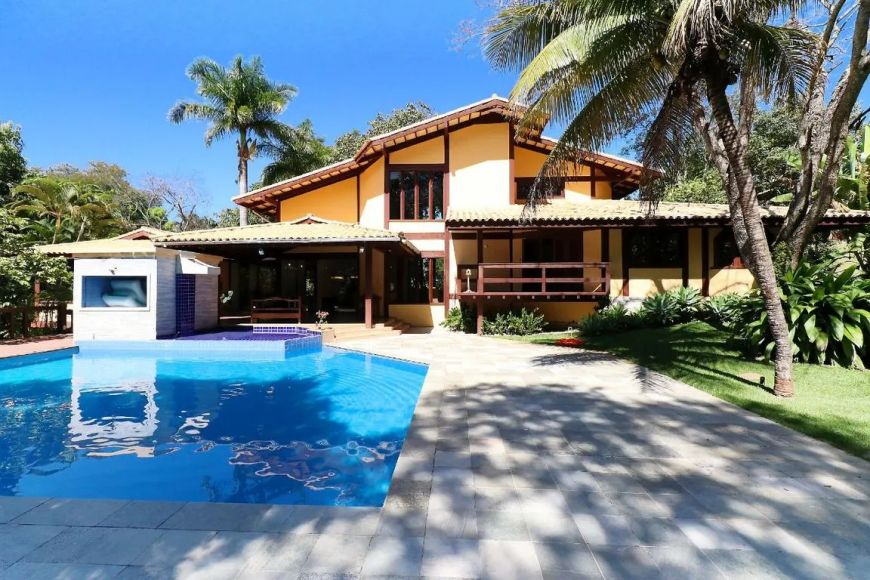 SOBRADO À VENDA NO ALDEIA DO VALE, SENDO 4 SUÍTES COM VARANDA DE 500,00 m²