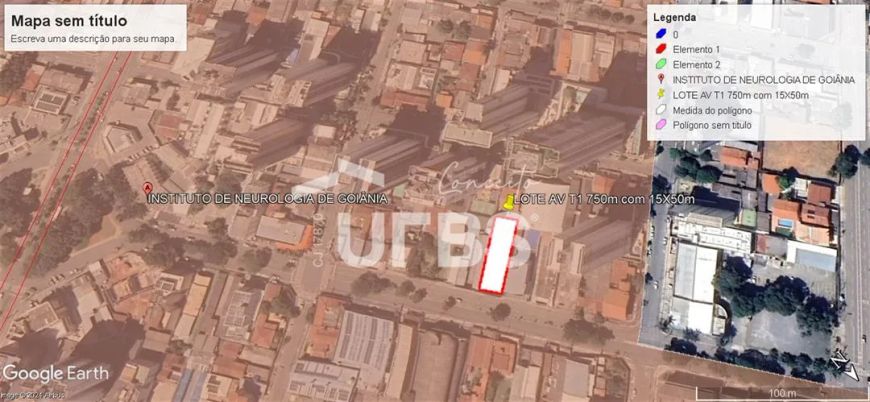 Lote na T-1 com 750m².