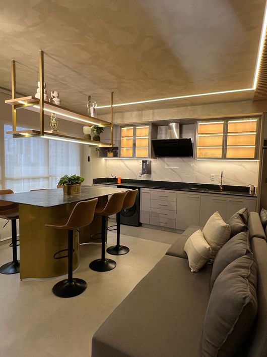 apartamento de 2 suítes no setor Bueno Citizen, compacto de luxo mobiliado disponível locação