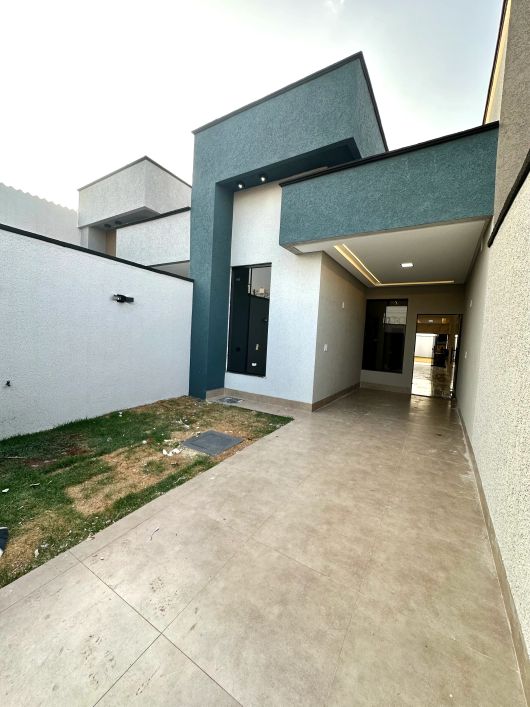 Casa no Residencial Santa Fé com Acabamento Premium e muito Quintal