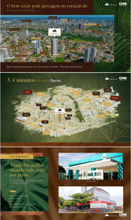 Apartamento em Parque Amazônia - Goiânia - GO
