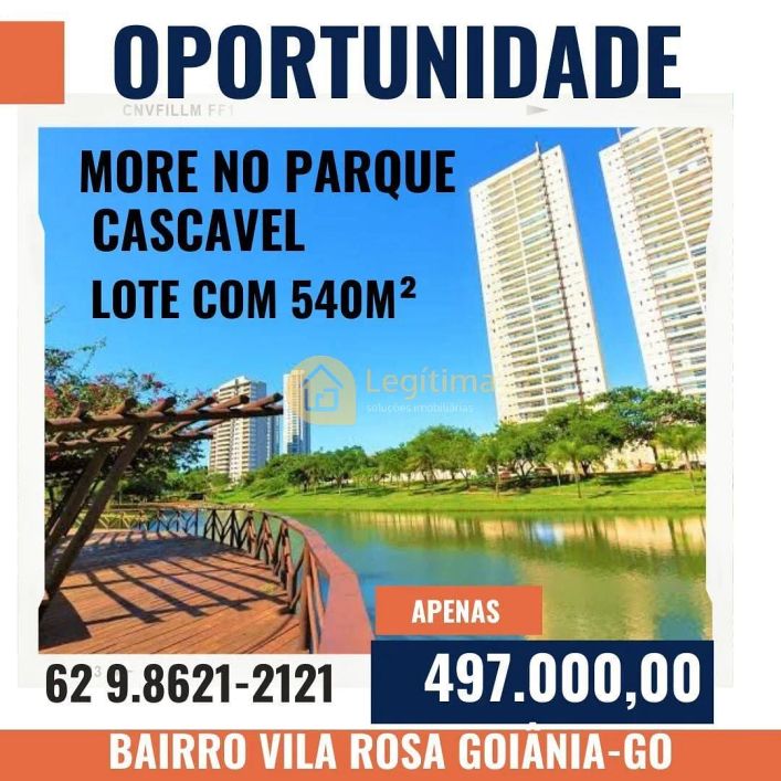 Lote a venda Vila rosa Goiânia