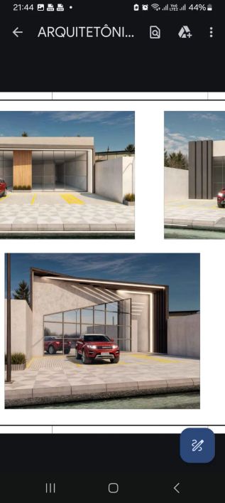 Prédio estilo Galpão novo - 480m² piso industrial, pé direito duplo, mezanino, portas automatizadas