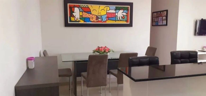 Alugo Apartamento Mobiliado de 3 quartos, 1 vaga no Ed. Torre Parnaso