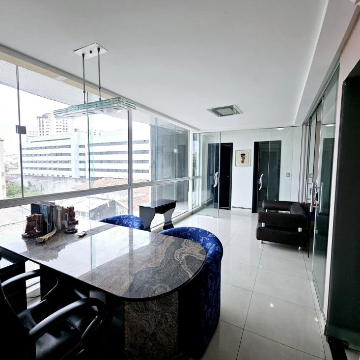 SALA COMERCIAL MOBILIADA PARA ALUGAR NO ED BOLONHA