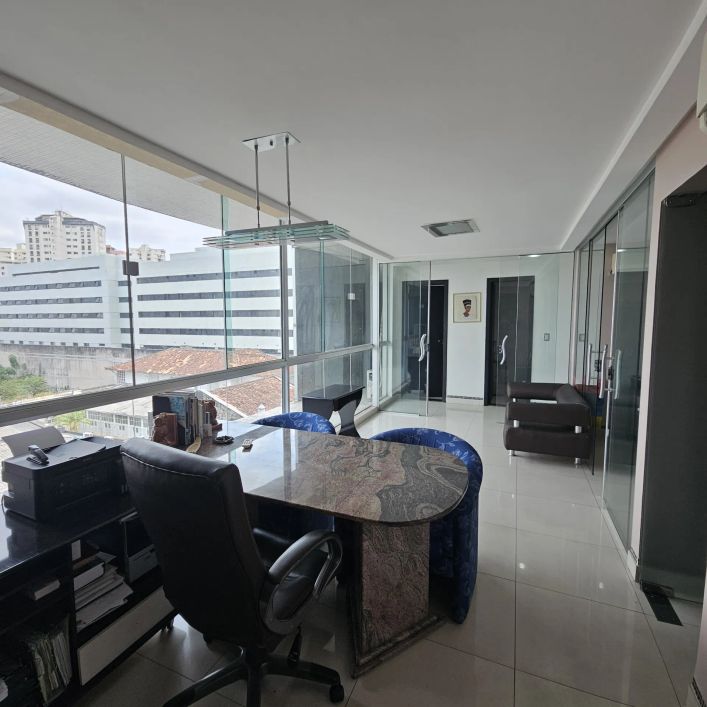 SALA COMERCIAL MOBILIADA PARA ALUGAR NO ED BOLONHA