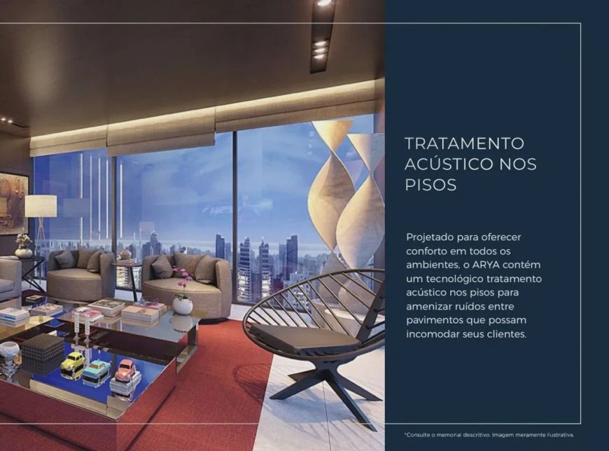 Alugo Sala Comercial no Ed. Arya Tower - 52m²