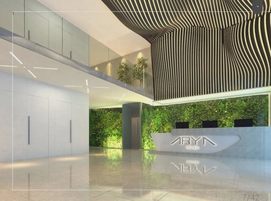 Alugo Sala Comercial no Ed. Arya Tower - 52m²