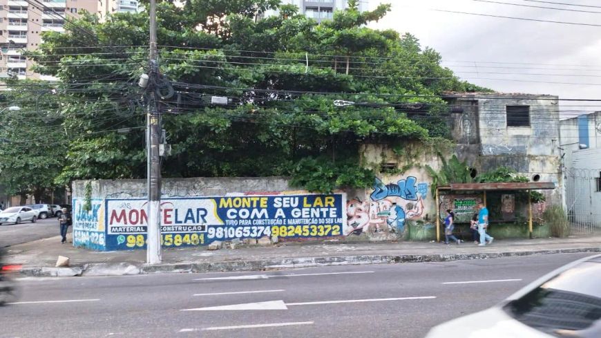 Terreno Alugo, de Esquina na Tv. Enéas Pinheiro com João Paulo II, 1.000 m2.