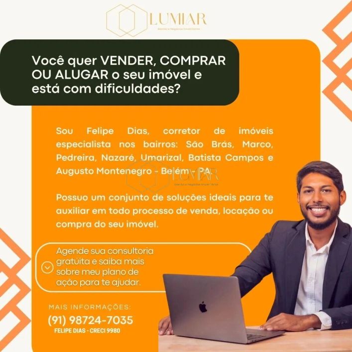 📍 Ponto Comercial 156m² nos Altos – Frente ao Líder Tavares Bastos, Marambaia
