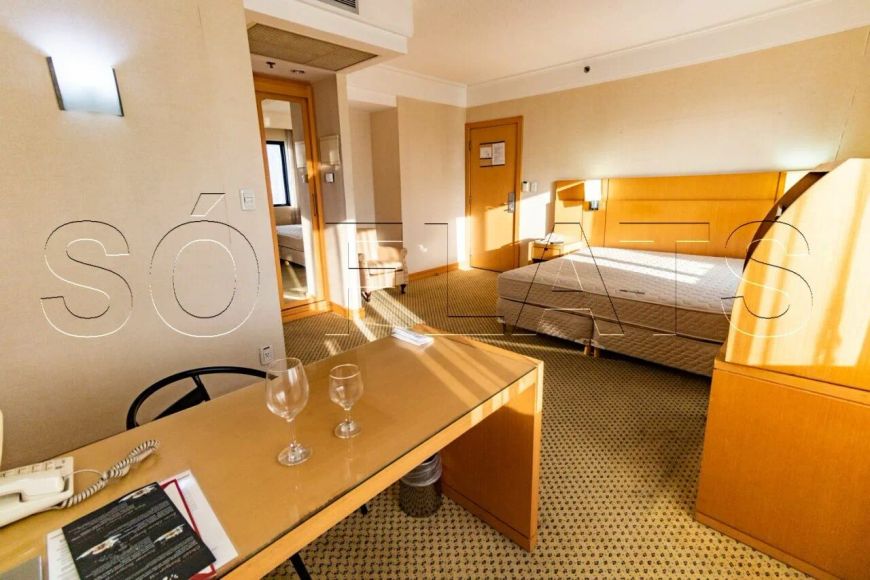 Flat Slaviero Guarulhos disponível locação. com 28m², 1 dormitório e 1 vaga.
