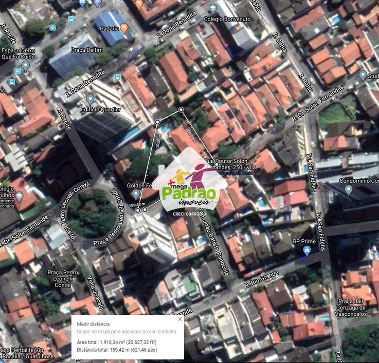 Terreno, Vila Rosália, Guarulhos - R$ 2.5 mi, Cod: 8052