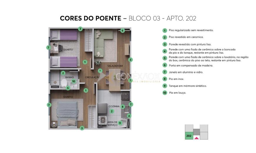 apartamento - Loteamento Residencial Novo Mundo - Campinas