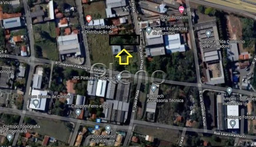 Terreno à venda em Campinas, Parque Rural Fazenda Santa Cândida, com 1000 m²