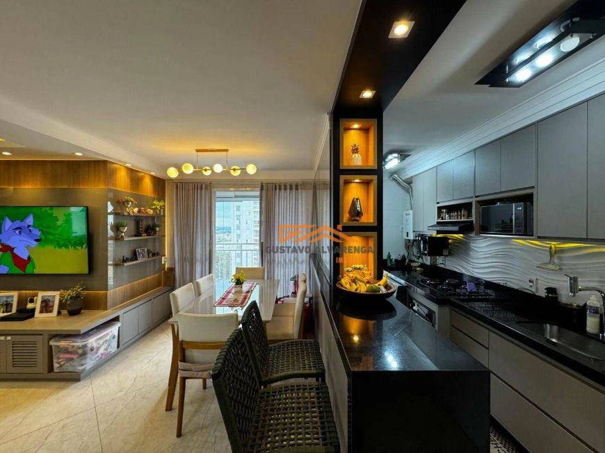 Apartamento com 2 dormitórios à venda, 71 m² por R$ 850.000 - Parque Rural Fazenda Santa Cândida - C