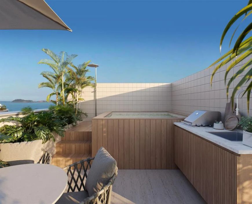 Studio de 48 m² no Leblon - Rio de Janeiro - RJ