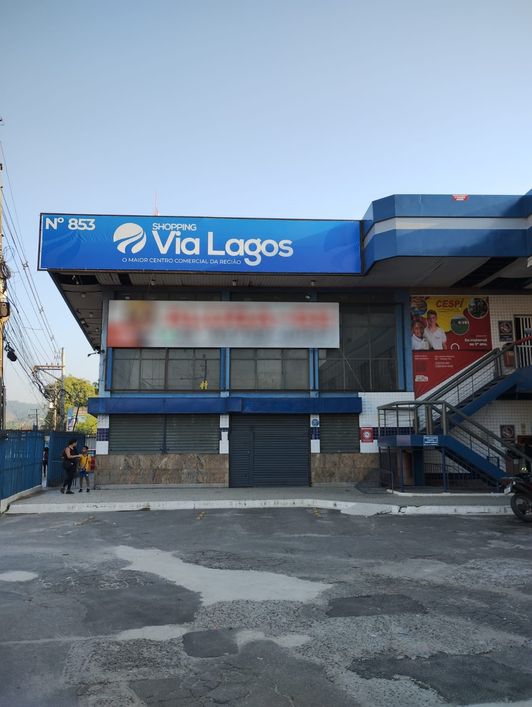 Lojão 500 m² no Shopping Via Lagos, Arsenal - São Gonçalo - RJ