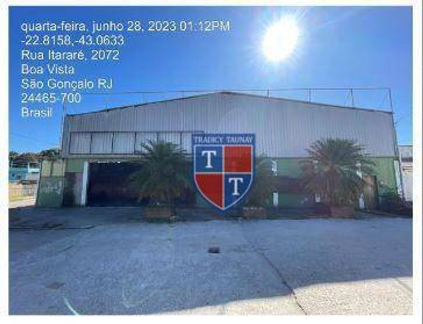 Oportunidade Imperdível: São Gonçalo Rua Itarere 2063 Galpão 1.340,81m² Retomada da Caixa seu Novo N