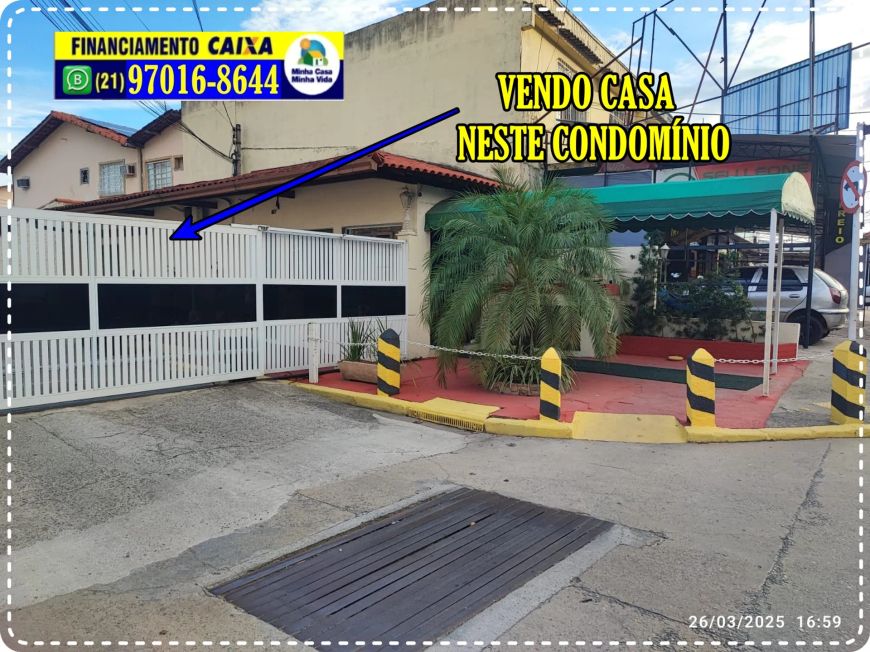 Vendo Linda Casa Duplex de Condomínio 2Qtos no Pacheco - São Gonçalo - RJ