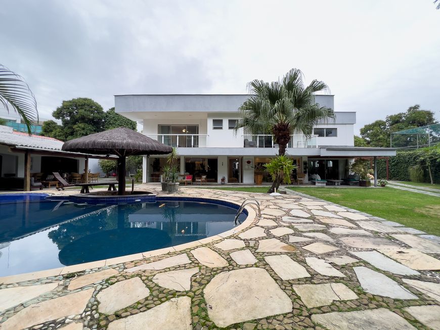 CASA DUPLEX A VENDA NA BARRA DA TIJUCA COM 6 QUARTOS, CONDOMÍNIO LAGOA MAR NORTE