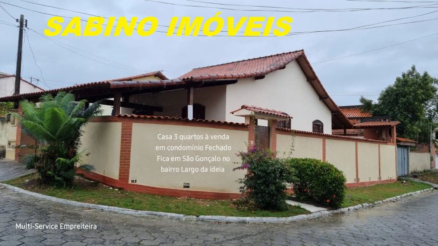 Linda casa 3 Qts/Suíte/Reformada em Monjolos/SG.