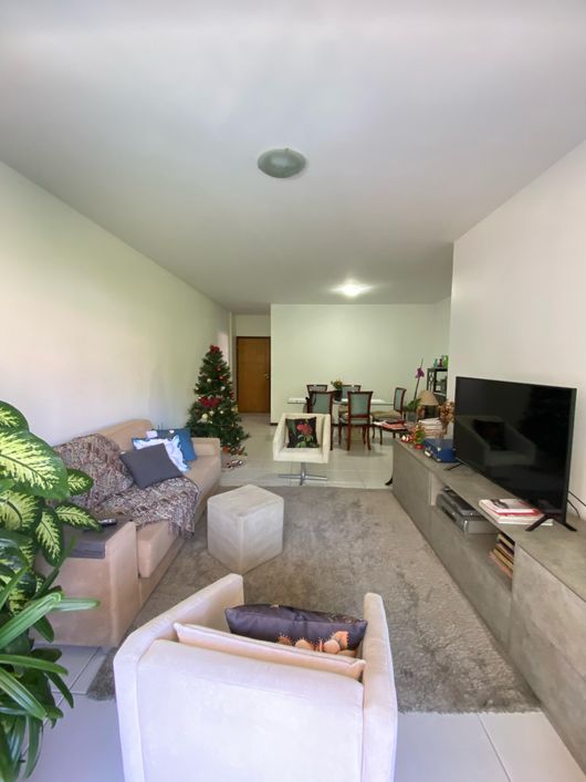 apartamento 3 quartos, Nascente com 120m2 na Ponta Verde