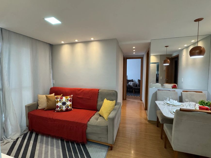 Apartamento todo mobiliado