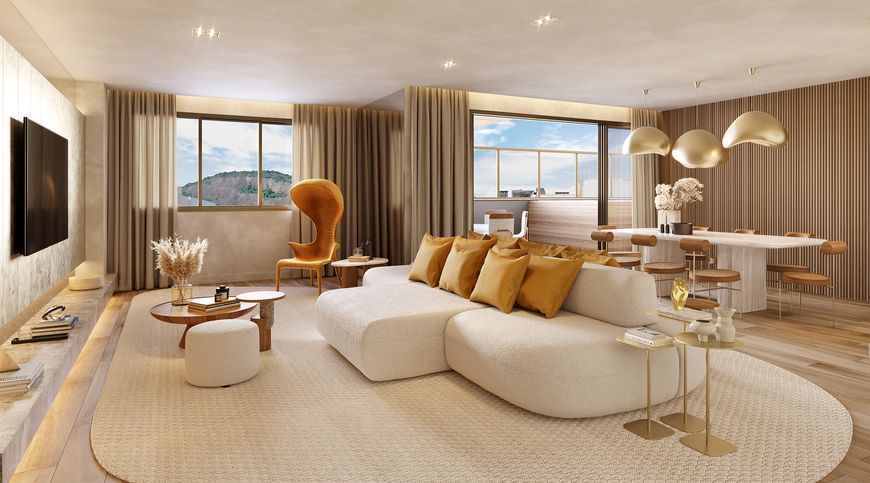 Apartamento, 3 quartos, com suíte - 95m² - Botafogo