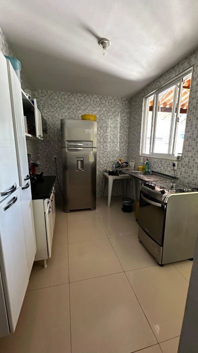 Casa duplex em Santa Cruz da Serra financiada pelo banco.