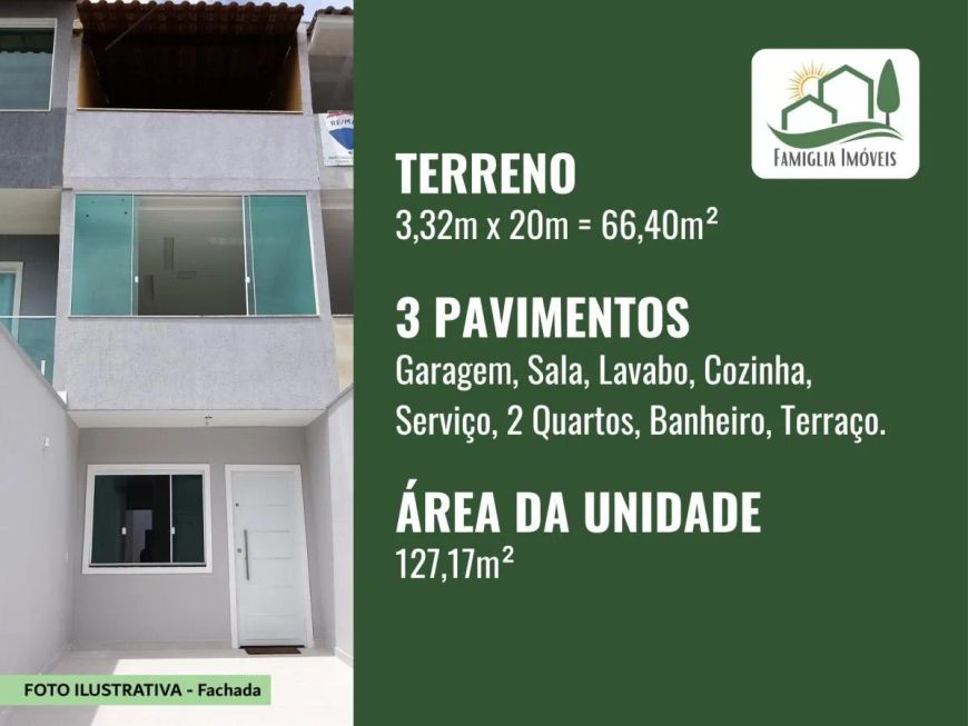 Casa para Venda em Duque de Caxias, Vila São Luís, 2 dormitórios, 2 banheiros, 1 vaga