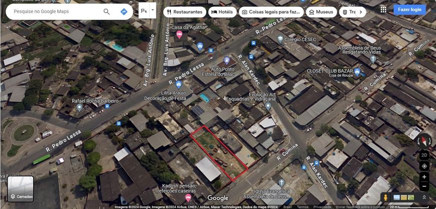 Terreno com 480m² à venda no Jardim Olavo Bilac