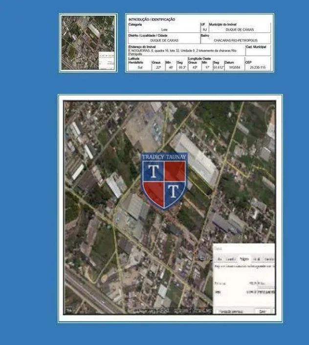 Oportunidade imperdivelDuque de Caxias Chacara Rio Petrópolis Estrada Nogueira 32 Terrebo 8179,00 m²