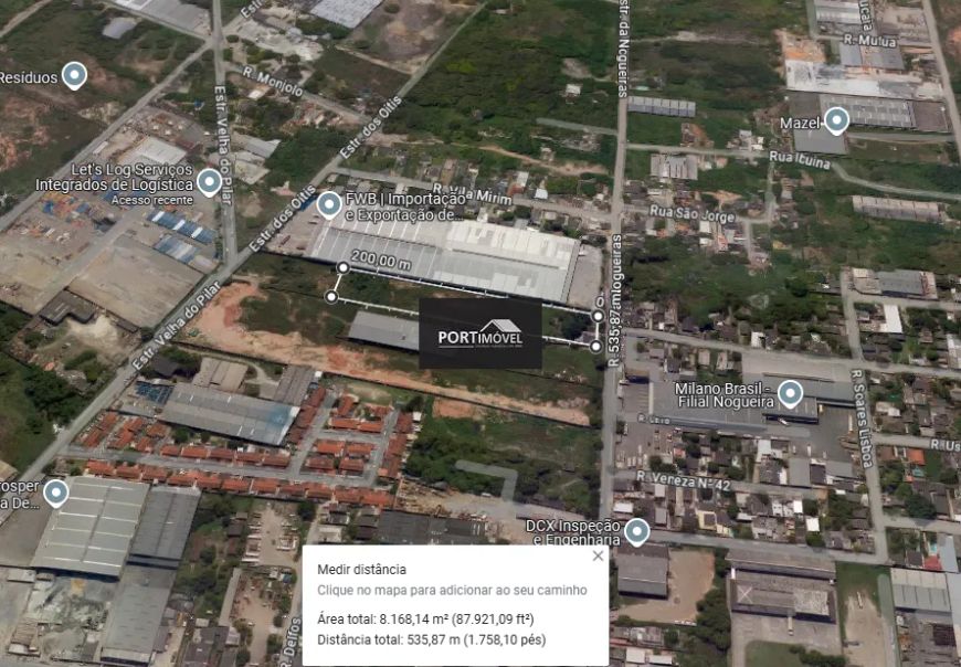 Duque de Caxias Rio Petrópolis Terreno 8.170,00m2