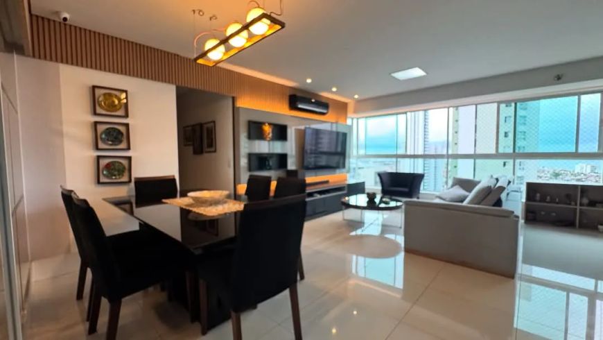 Apartamento com 3/4 - 120m² - Condomínio Alto de Petrópolis - Petrópolis - Natal RN