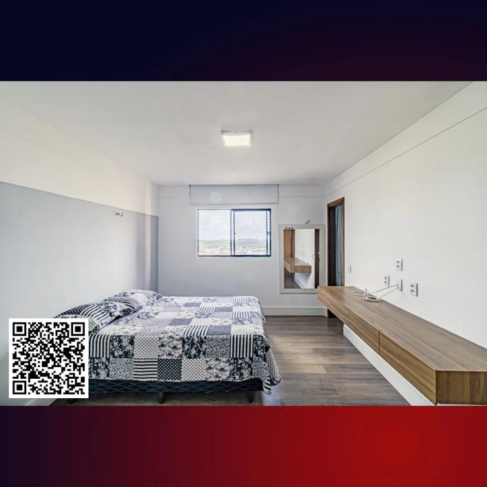 Apartamento à Venda no Condomínio Porto Arena – Candelária, Natal/RN