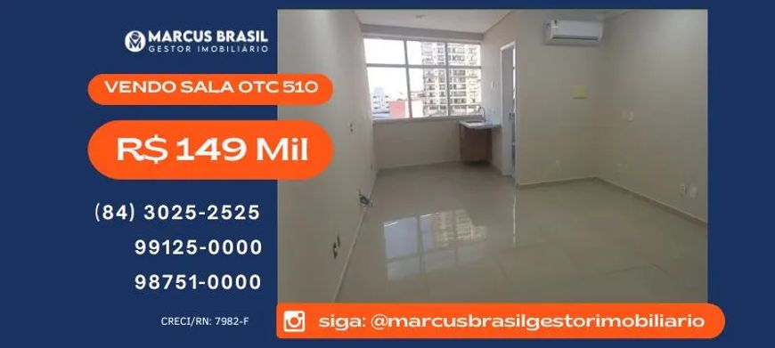 Escritório para venda possui 22 metros quadrados em Candelária - Natal - RN