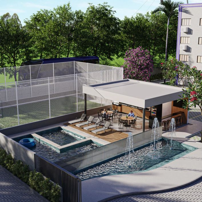 Apartamento em Construção no Planalto - 2/4 -Subsídio até R$ 55.000 - Doc Grátis -Entrada em 24x
