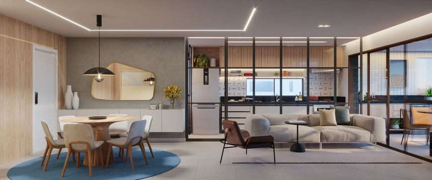 Apartamento a Venda no Bairro de Lagoa nova Condominio Lês Amis.