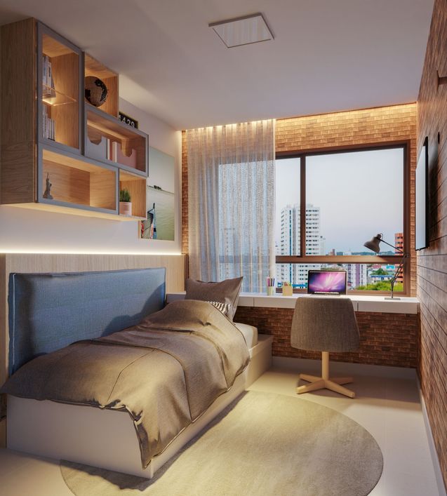 Apartamento a Venda no Bairro de Lagoa nova Condominio Lês Amis.