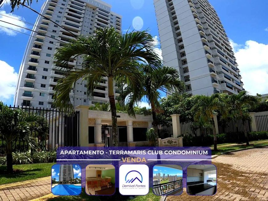 Apartamento no Terramaris: 3 Quartos (1 Suíte), Varanda Gourmet e Vista Mar de Ponta Negra