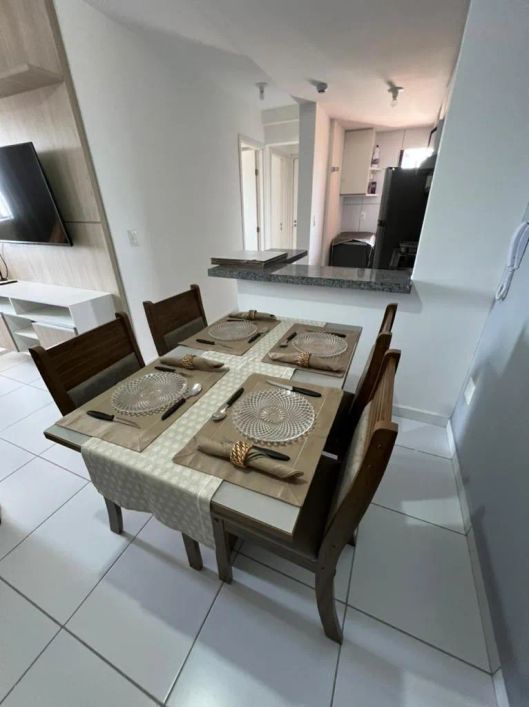 Apartamento com 56 metros quadrados com 2 quartos em Ponta Negra - Natal - RN