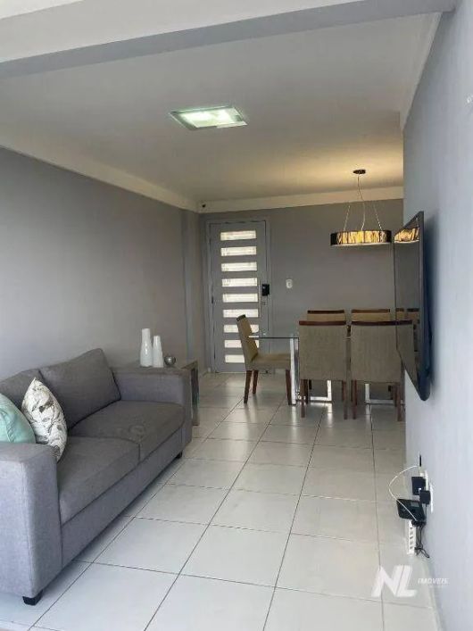 Apartamento mobiliado no bairro Pitimbu - 3quartos - 2vagas - andar alto