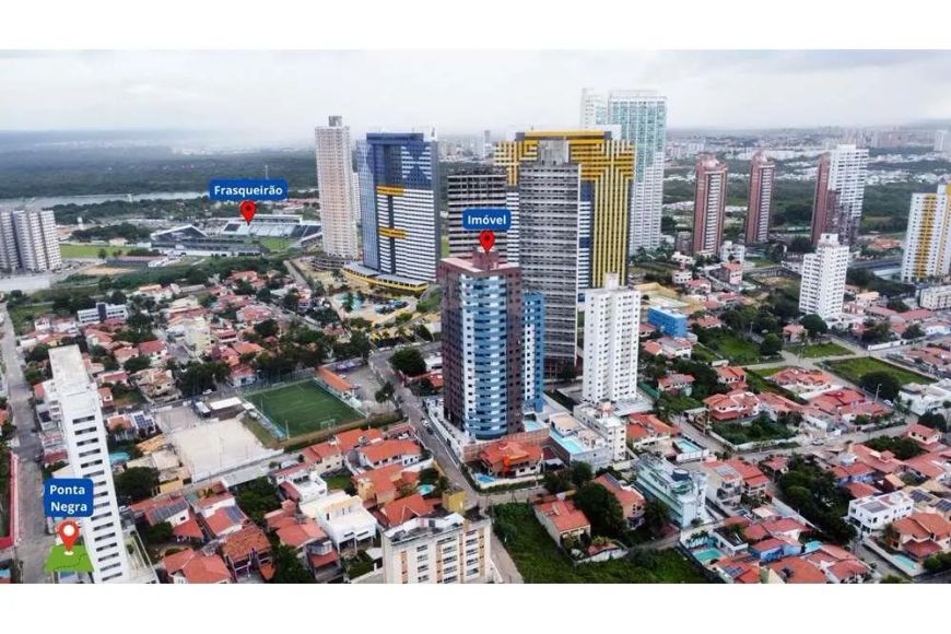 Apartamento para venda no Porto Tropical Residence tem 60m² com 2/4 em Ponta Negra - Natal - RN