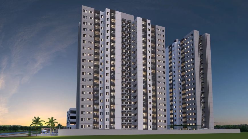 Apartamento em Construção em Ponta Negra - 2/4 com/sem suíte - 55m² - Beach Plaza